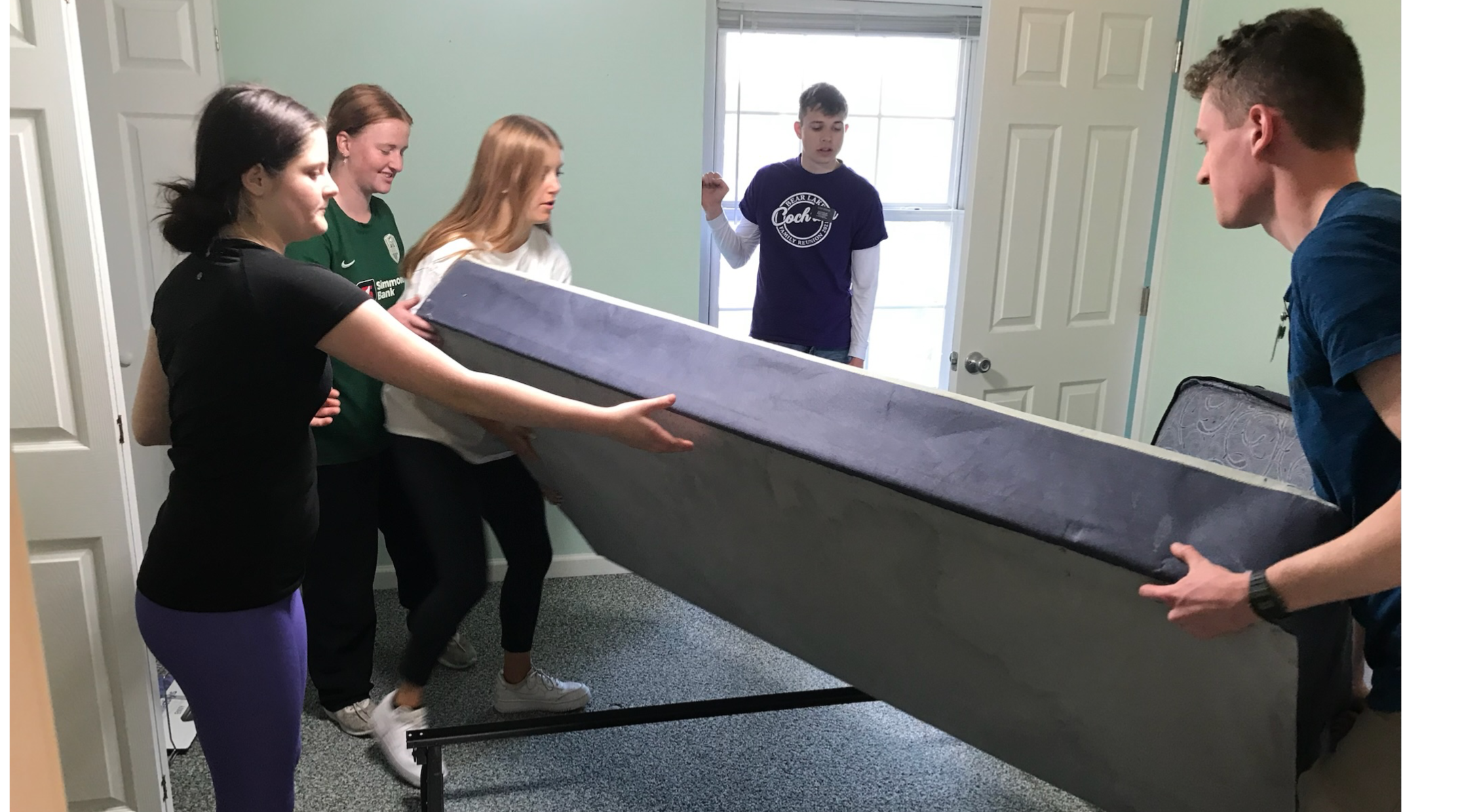 Many helping hearts and hands move large Refugee Family - JustServe