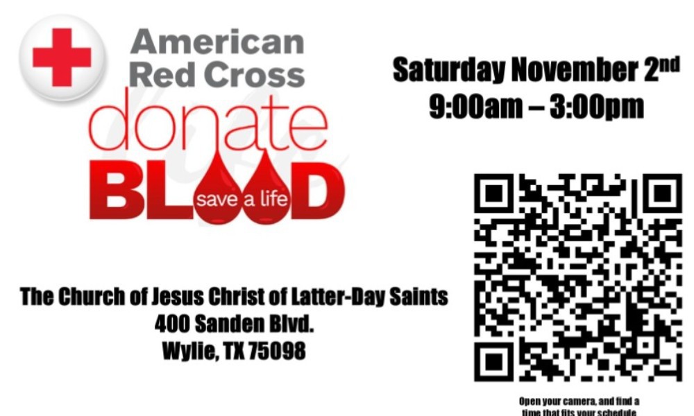 American Red Cross Blood Drive - Wylie - JustServe