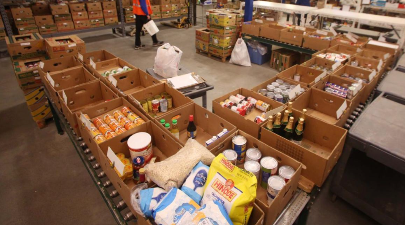 Build and Fill Boxes of Food for Distribution - - JustServe