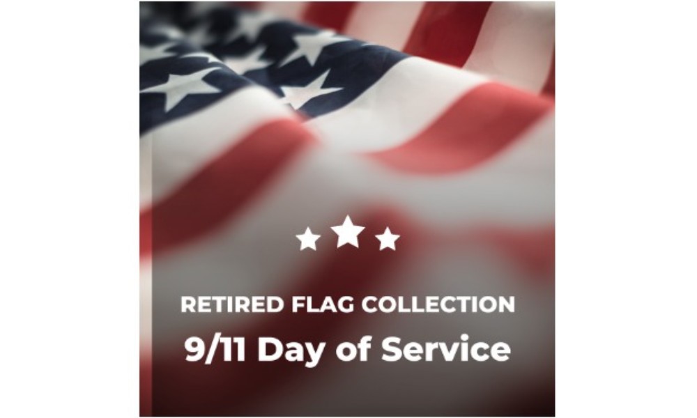9/11 Day of Service Retired Flag Collection - JustServe