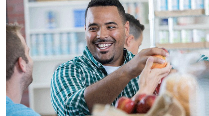 Help Desk Food Help Staff the Food Closet - pack and distribute food - JustServe